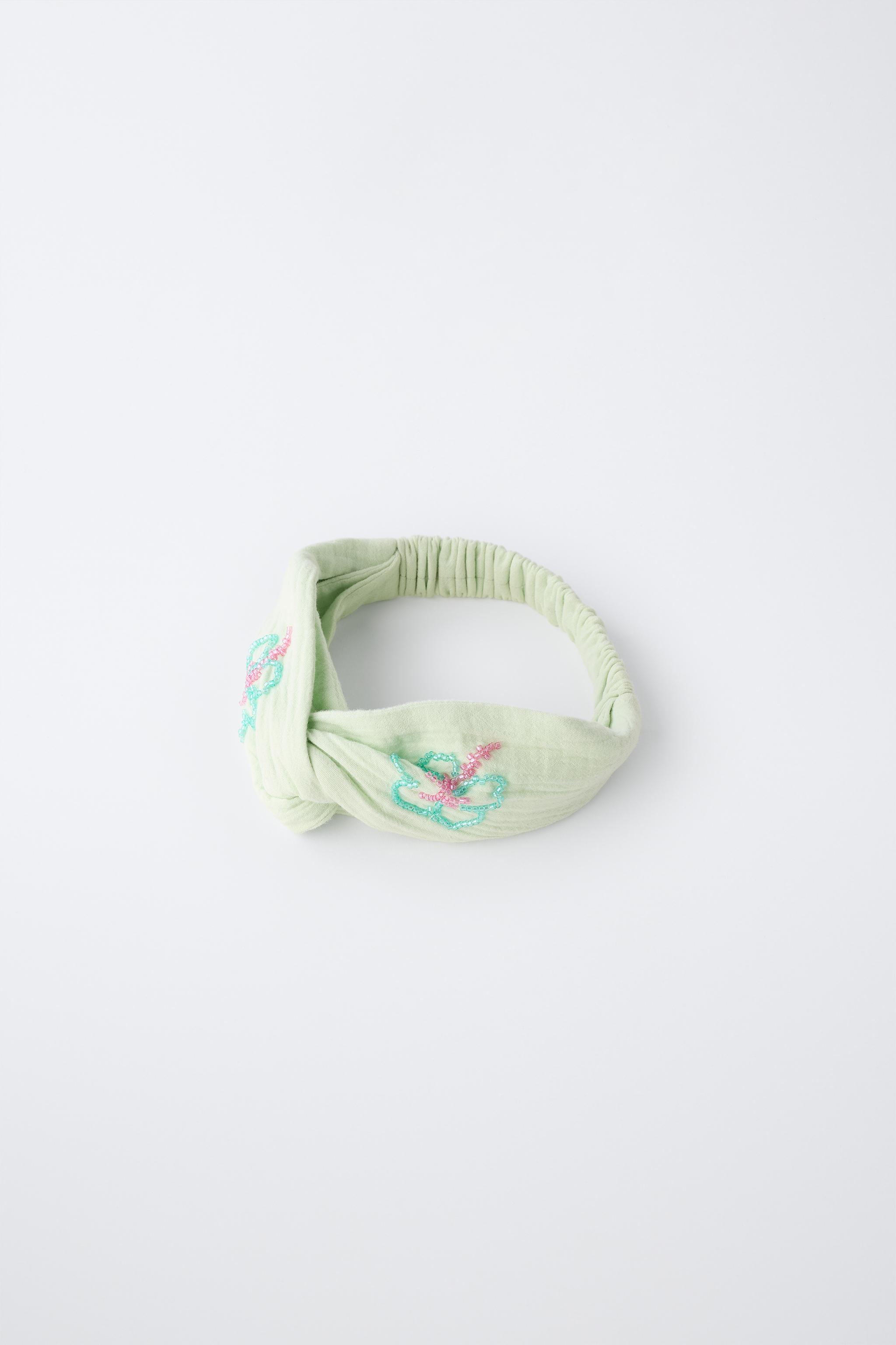 HIBISCUS BEADED HEADBAND